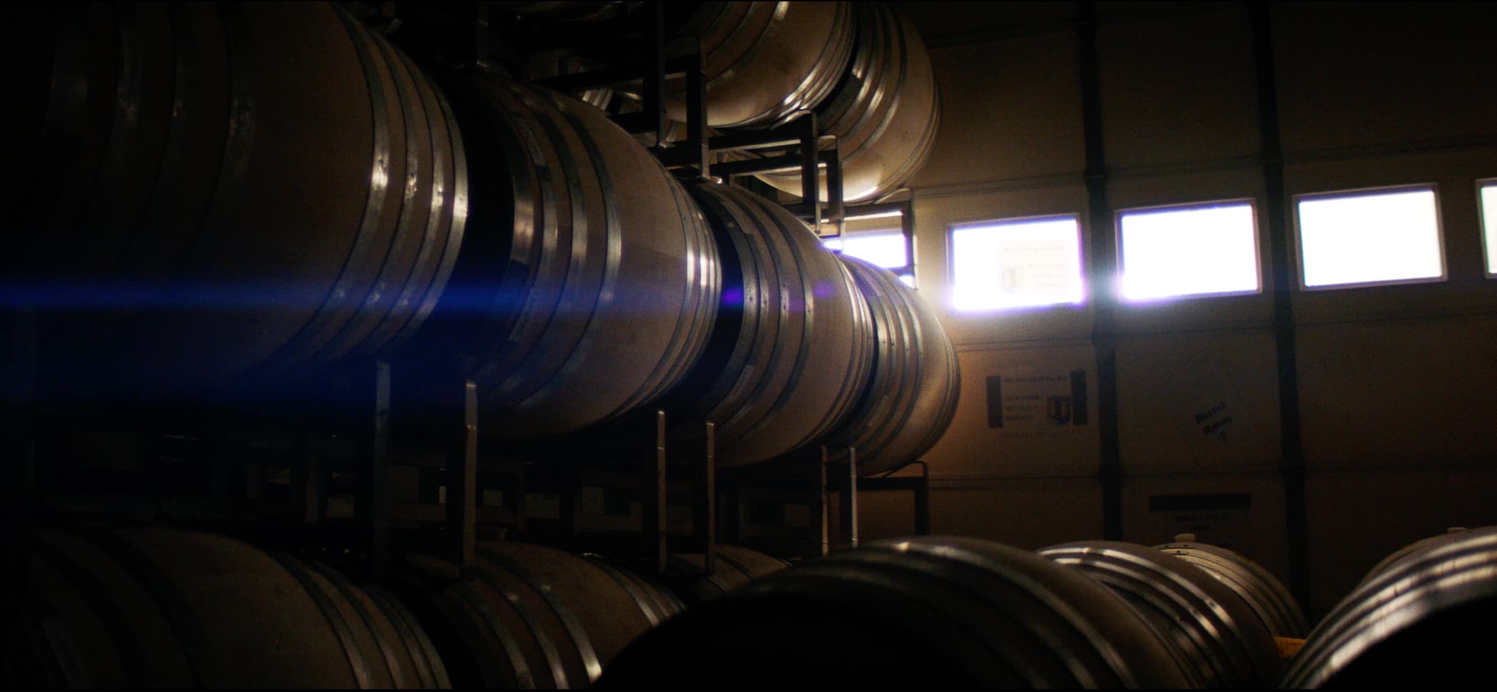 Stacked Barrels